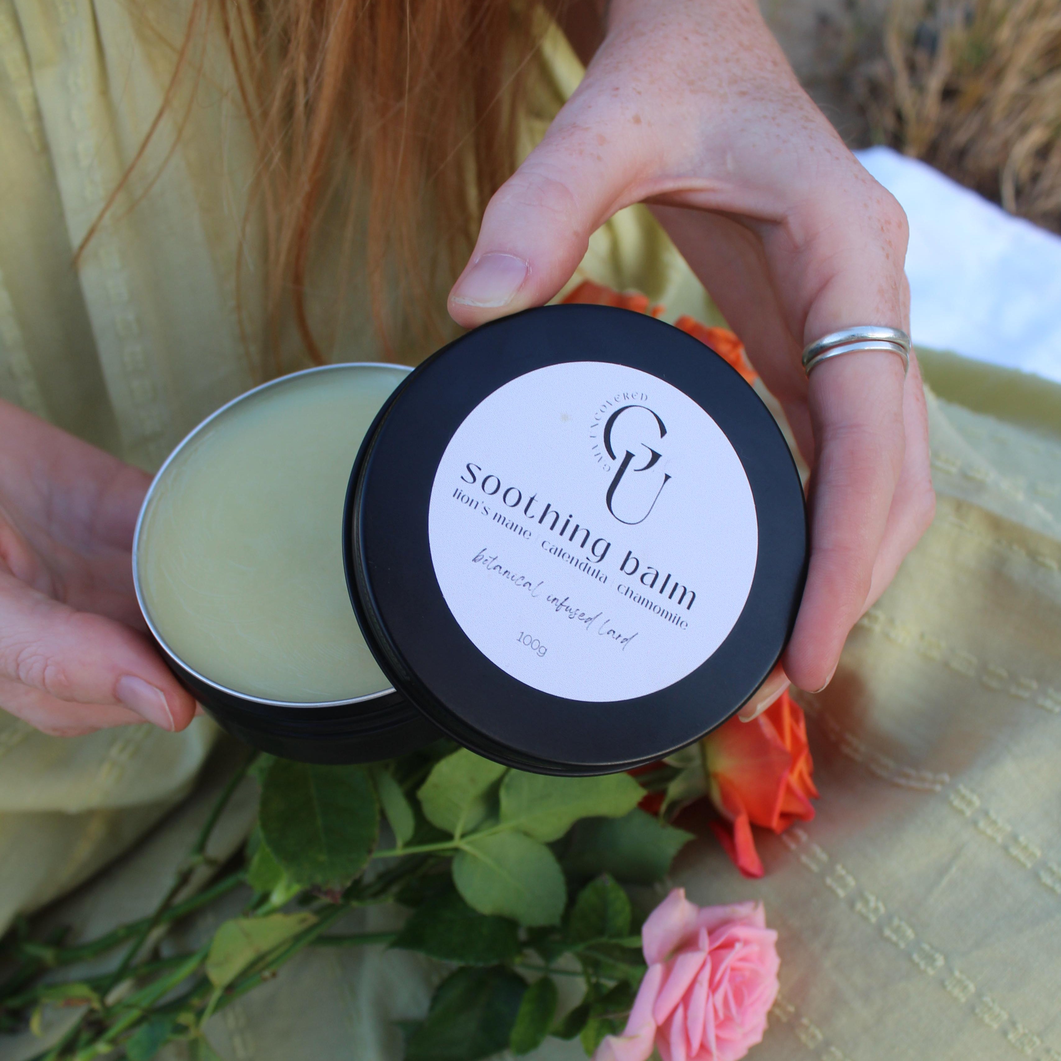 soothing lard balm tallow balm natural skincare