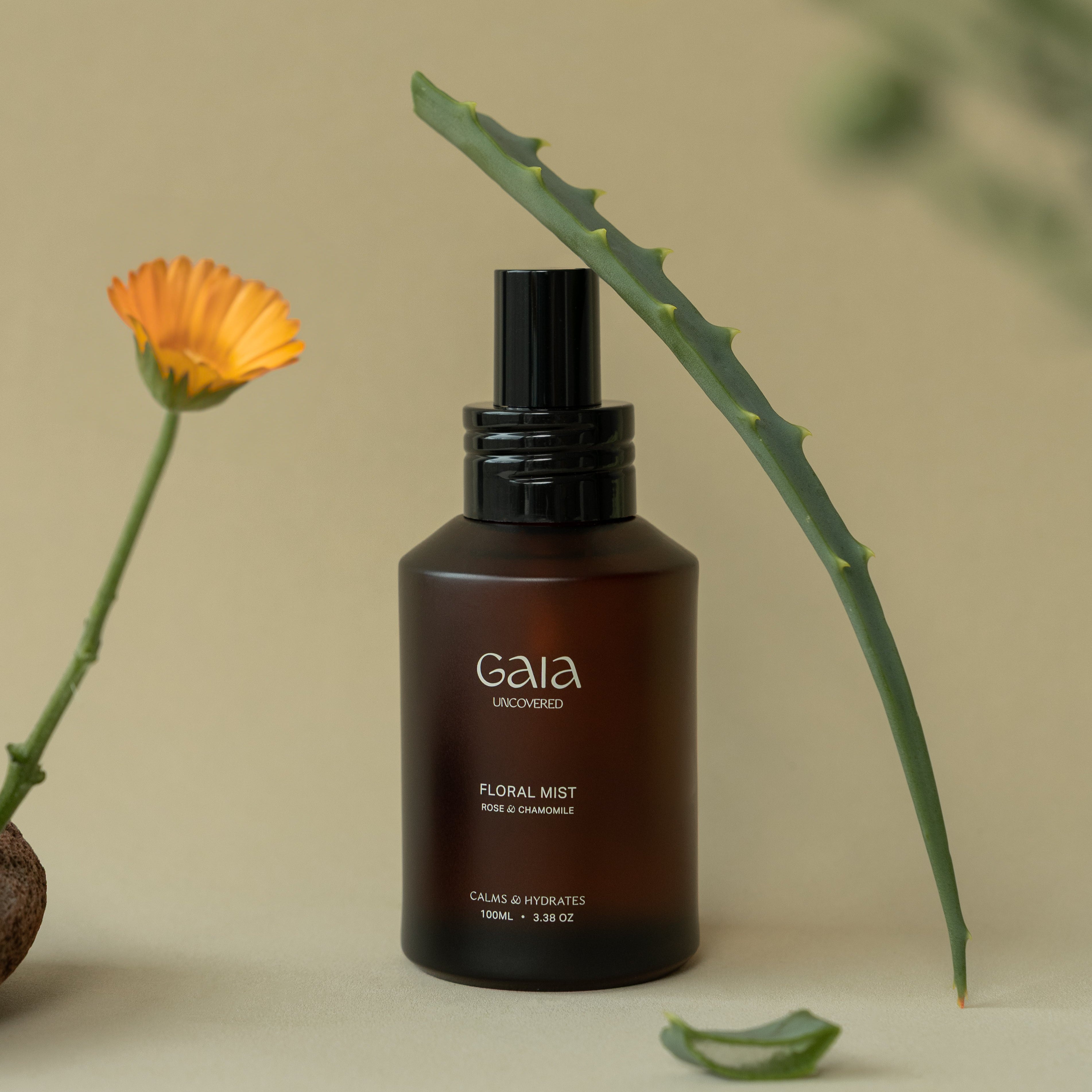 gaia uncovered tallow balm floral mist