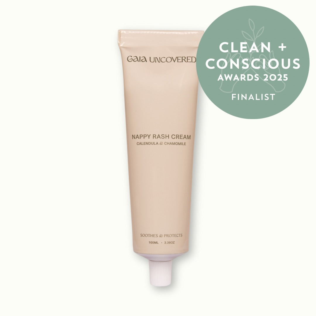 gaia uncovered beef tallow nappy rash cream clean and conscious awards